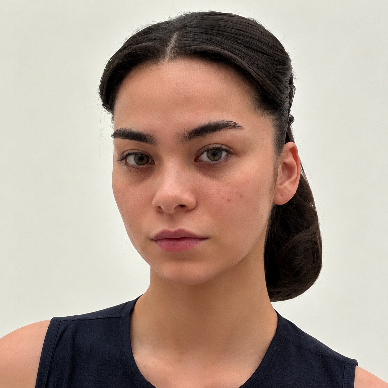 Bridal Makeup — before
