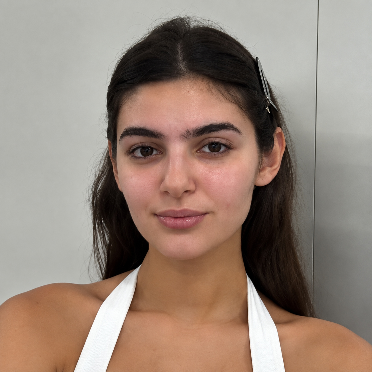 Natural Makeup — before